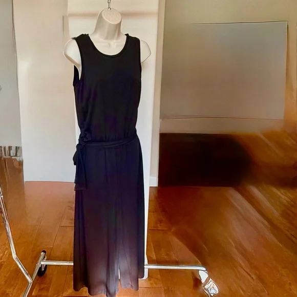 Banana Republic Black Sleeveless Jumpsuit - Picture 1 of 8